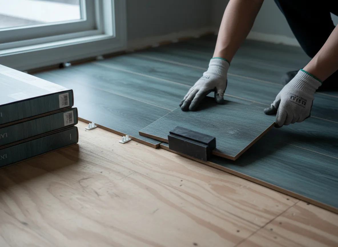 Luxury Vinyl Plank Installation company in Narka, KS
